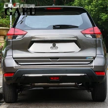Для Nissan X-Trail XTrail ROGUE T32 наклейка из нержавеющей стали задняя дверь багажника Отделка 1 шт. автомобильные аксессуары