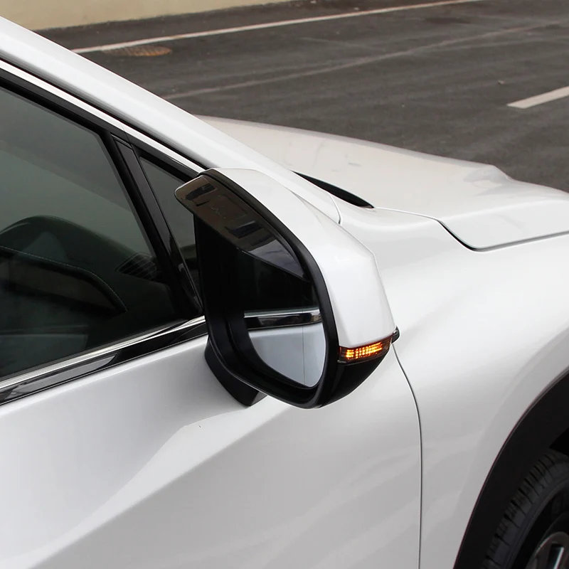 

free shipping car rearview rain shield eyebrow for lexus ct200h rx200t rx450h es250 es300 es350 nx200 nx300h