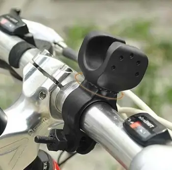 

New Arrival Bicycle Bike Cycling Flashlight Torch LED Mount Holder Clip Clamp 360 Degree Swivel
