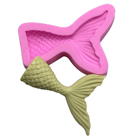 

soap silicone mold mermaid shape pattern cake cookie fondant candy ice cream 3d mold for soap making form decoration tool
