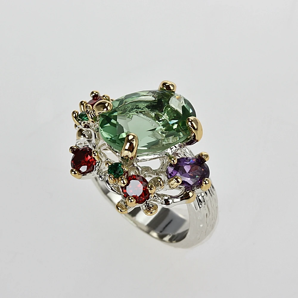 WA11636 infinity stones women ring vintage gothic jewelry  (5)
