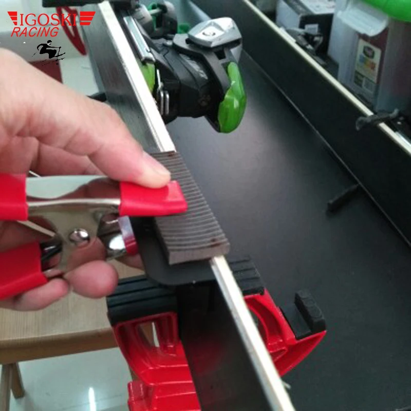 IGOSKI ski snowboard borde lateral herramienta de afinación ángulo Guía de archivos tunner racing 3 unidades set raspador