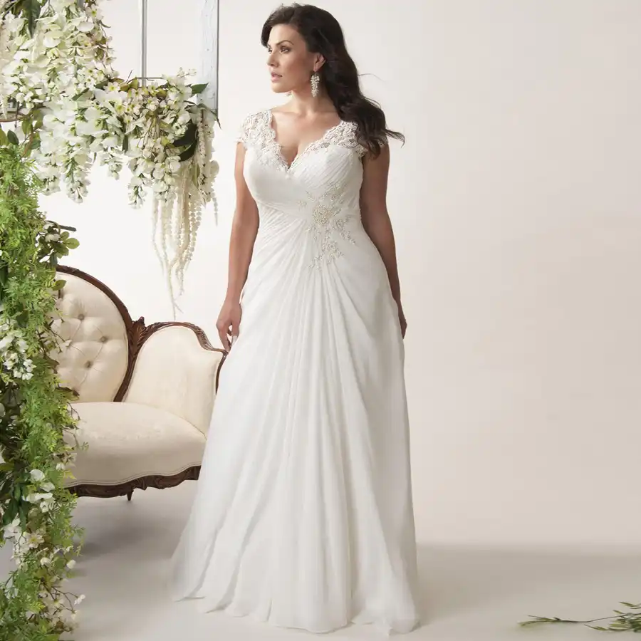 Resultado de imagen de vestido de novia corte linea a