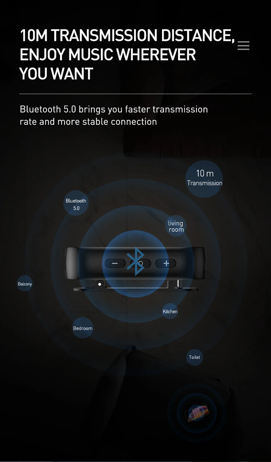 Baseus BA02 Bluetooth 3.5mm Audio Wireless adapter for Earphone Headphone Speaker Bluetooth 5.0