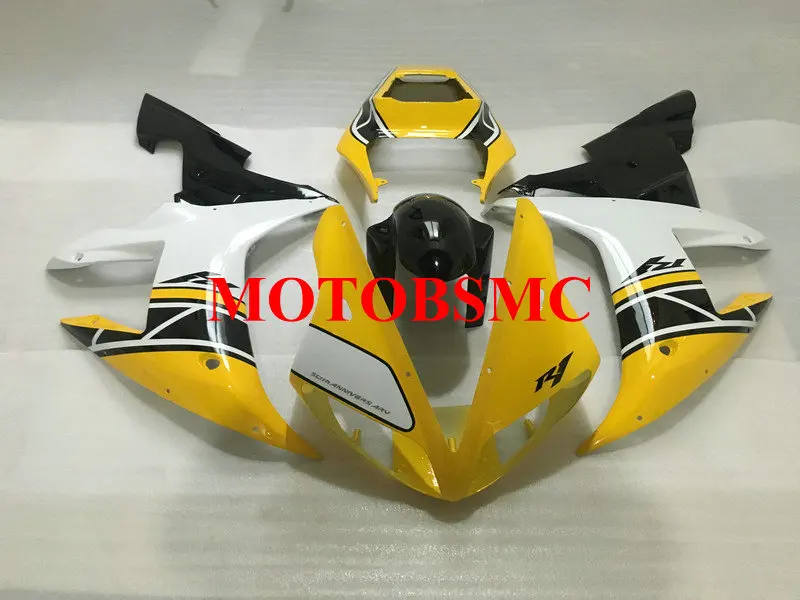 Пользовательские мотоцикла обтекателя комплект для YAMAHA YZFR1 02 03 YZF R1 YZF1000 2002 2003 ABS