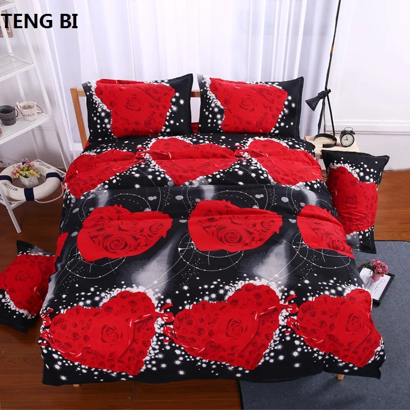 

3d bedding sets Butterfly Marilyn Monroe Leopard rose bedclothes duvet cover sheet Queen king twin panda bedspread bed linen