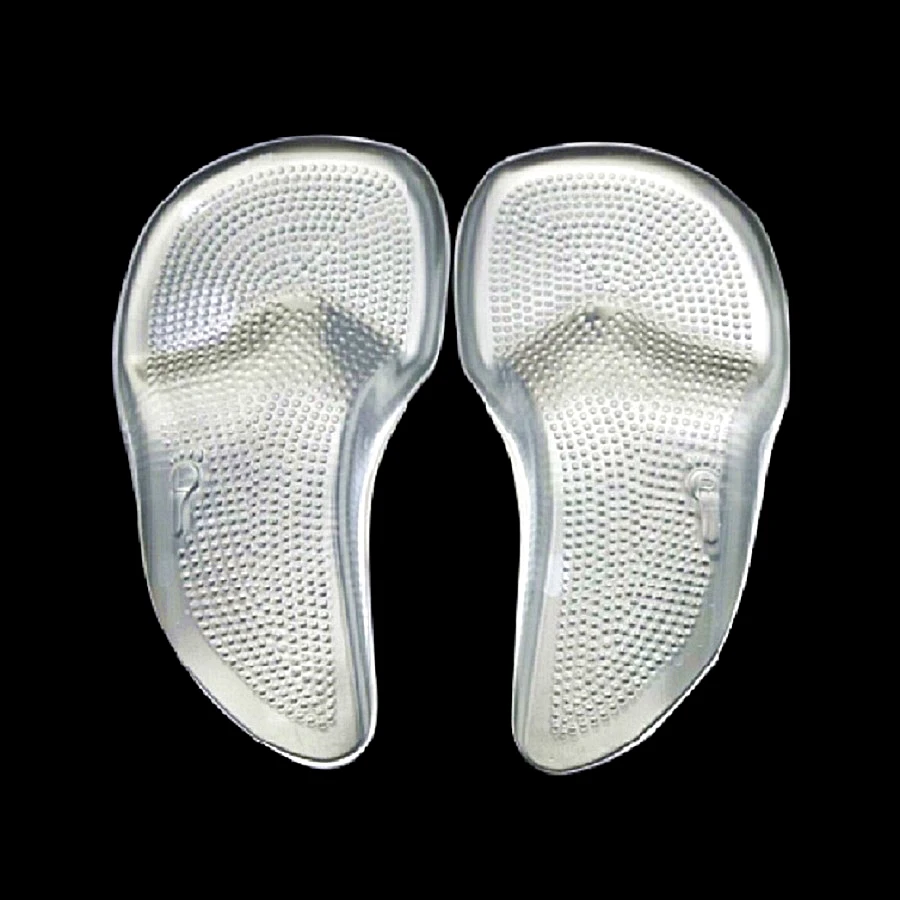 1 пара гелевая 3/4 ортопедическая обувь с поддержкой свода стопы Подушка плоская нога ортопедические стельки для обуви для женщин и мужчин