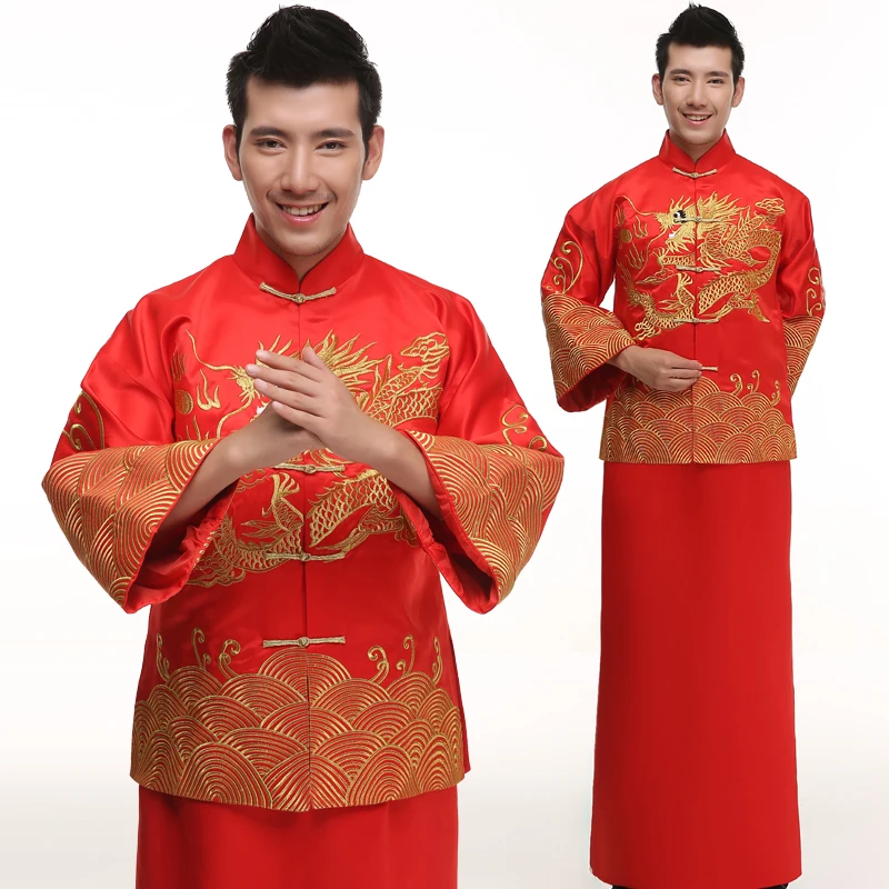 Popular Traditional Chinese Wedding Dress Men-Buy Cheap ...