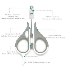 Профессиональные ножницы для ногтей для домашних животных приборы из нержавеющей стали кошки собаки кусачки для ногтей Триммер собака коготь Уход Ножницы Резак