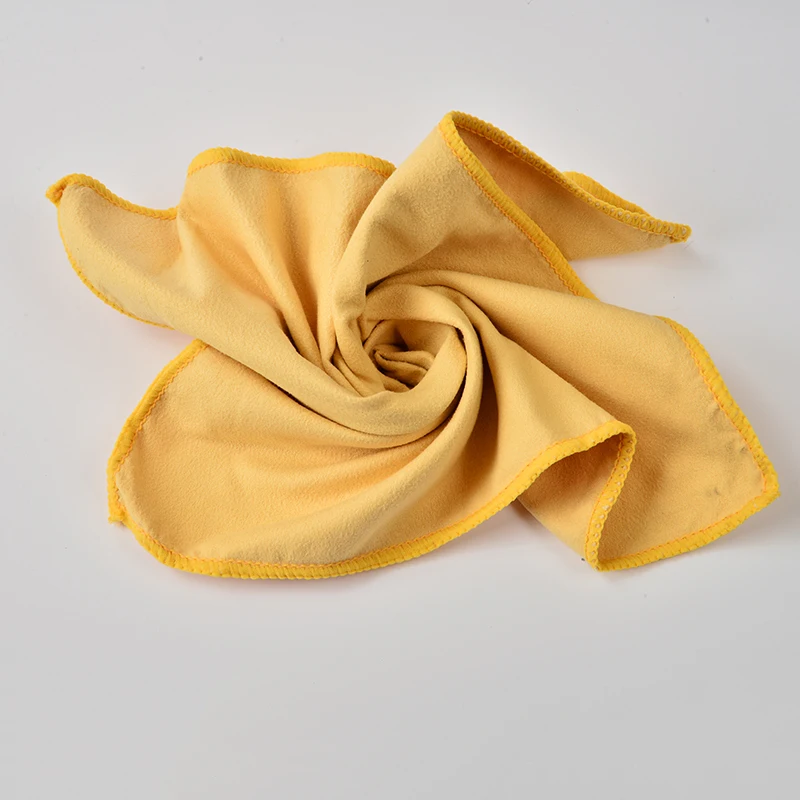 

35*35cm Super Soft Microfiber Double-sided Velvet Fast Drying Cloth Cleaning Cloth Free Shipping 5 pcs