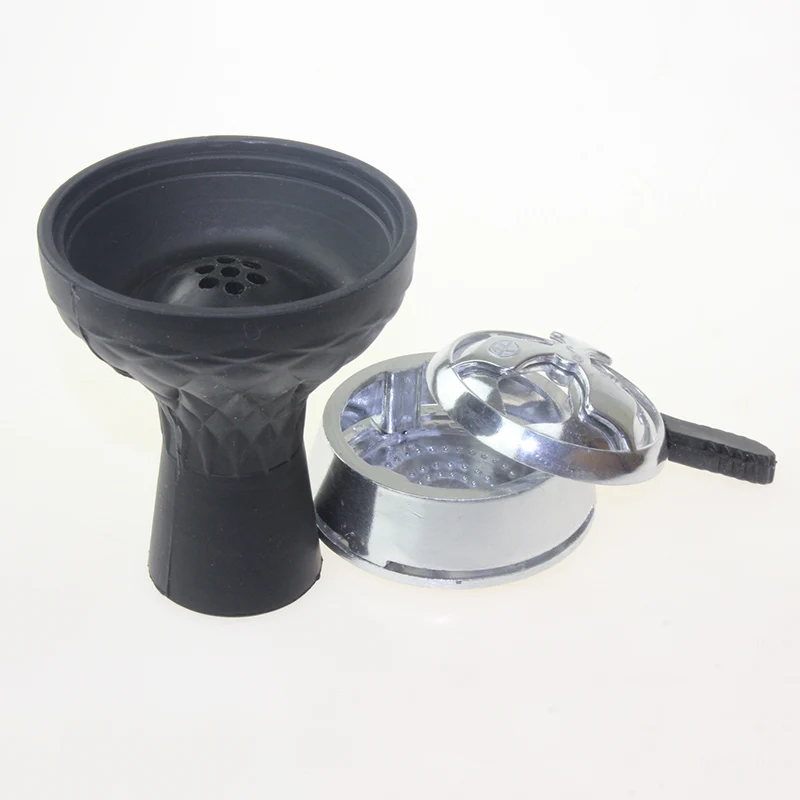 Seven Holes Silicone Shisha & Hookah Bowl and Charcoal Cover Heat