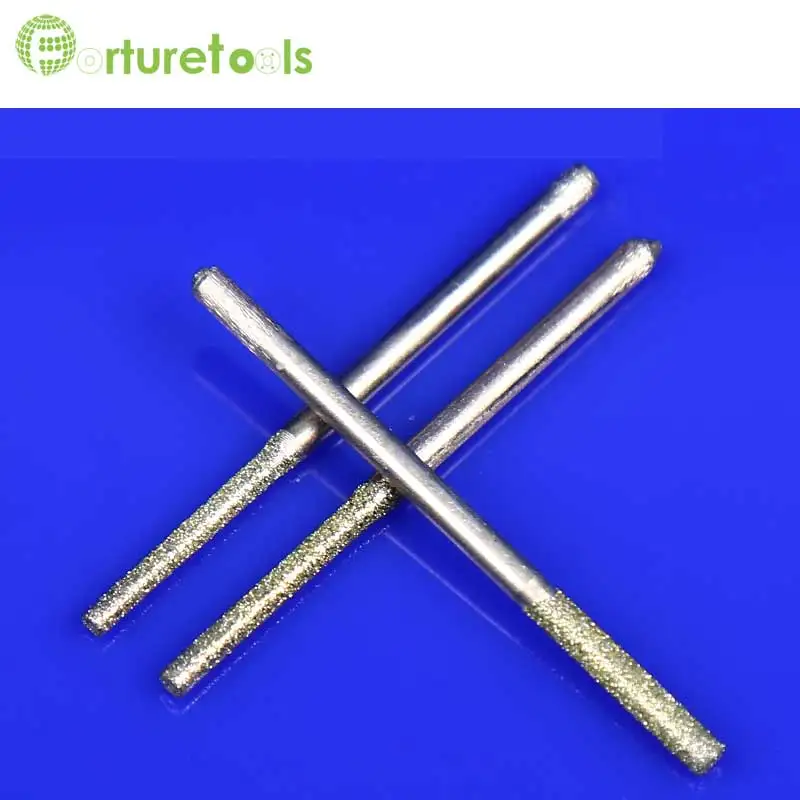 35pcs mini drill set electroplated diamond drill bit set dremel drill for jade glass Dia0.8/1.0/1.2/1.5/1.8/2.0/2.5mm TZ04