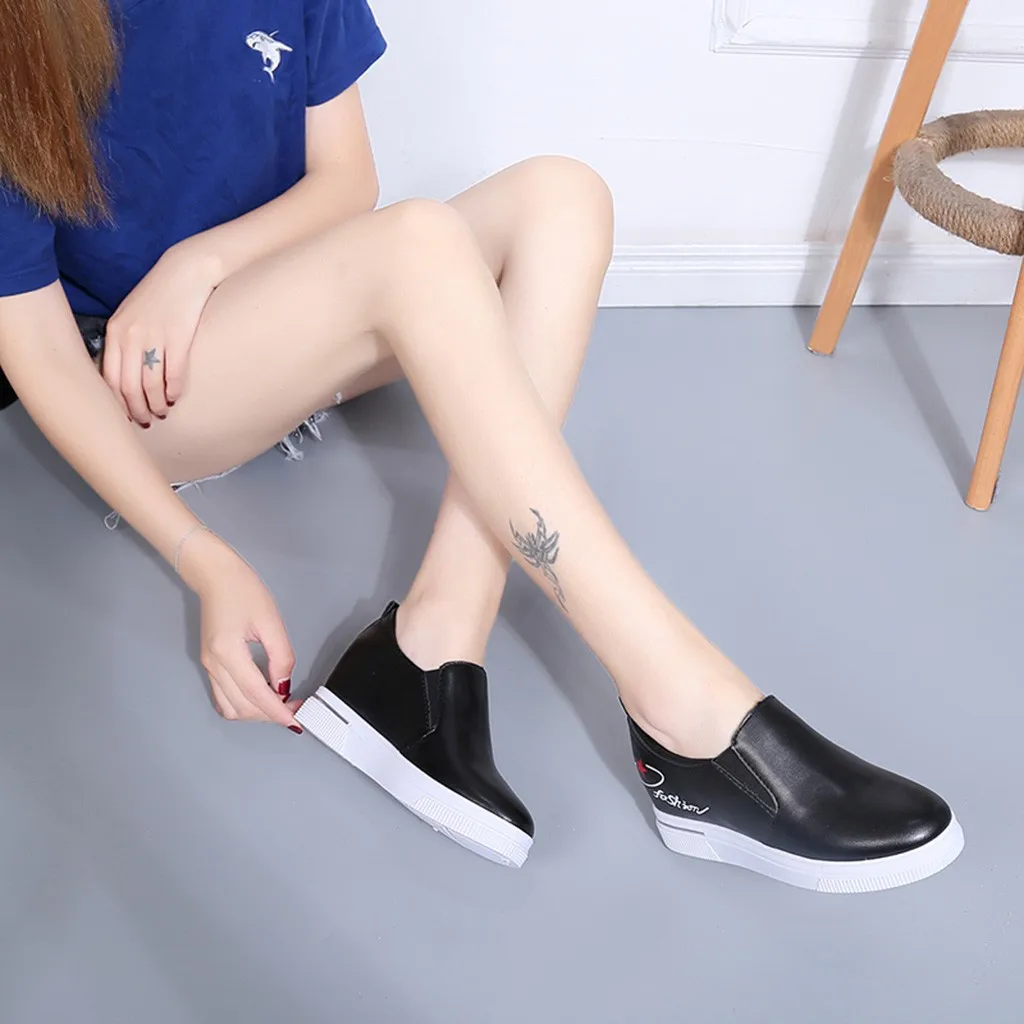 shoes woman sneakers black women casual platform 2019 spring  women   shoes summer sneakers shallow pumps shoes 2019 spring