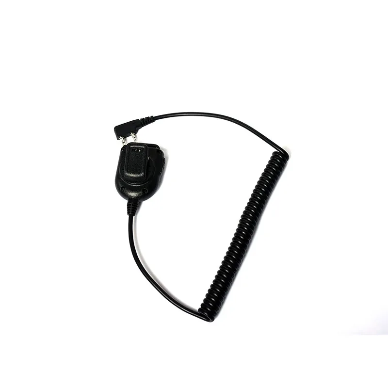 Горячая Распродажа 2 Pin PTT Микрофон для Kenwood BAOFENG UV 5R Retevis H777 RT3 TYT PUXING QUSHENG