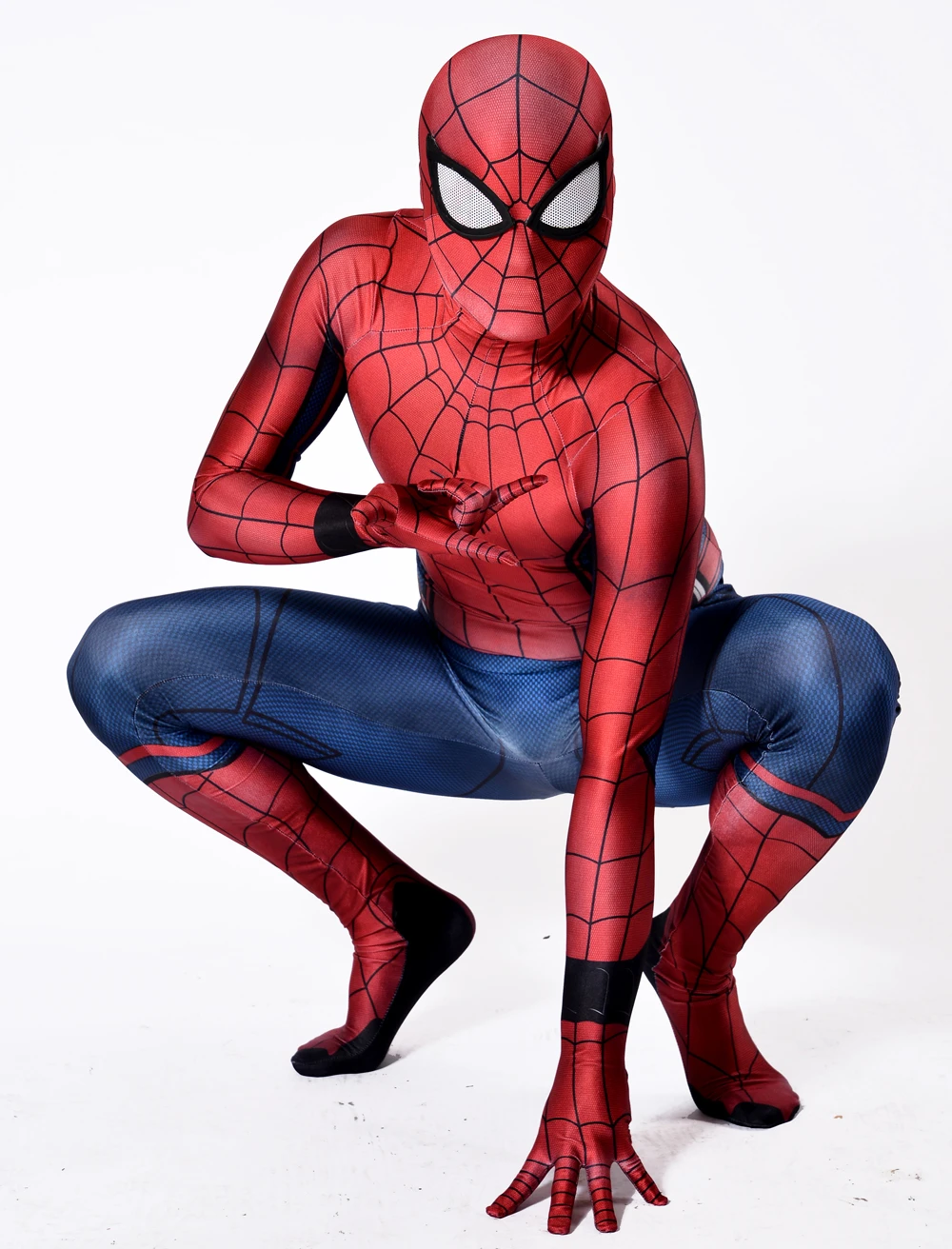 Spider Man:Homecoming Spiderman Cosplay Costume Halloween Superhero SpiderMan  Cosplay Fullbody Suit Jumpsuits| | - AliExpress