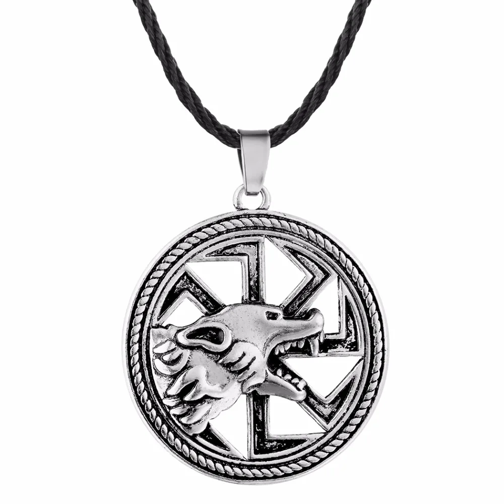 QIMING Viking Wolf Men Necklace Cat Dog Paw Bird Eagle Dragon Pendant Pagan Tibetan Amulet Odin Vintage Animal Necklace Women QIMING Viking Wolf Men Necklace Cat Dog Paw Bird Eagle Dragon Pendant Pagan Tibetan Amulet Odin Vintage Animal Necklace Women