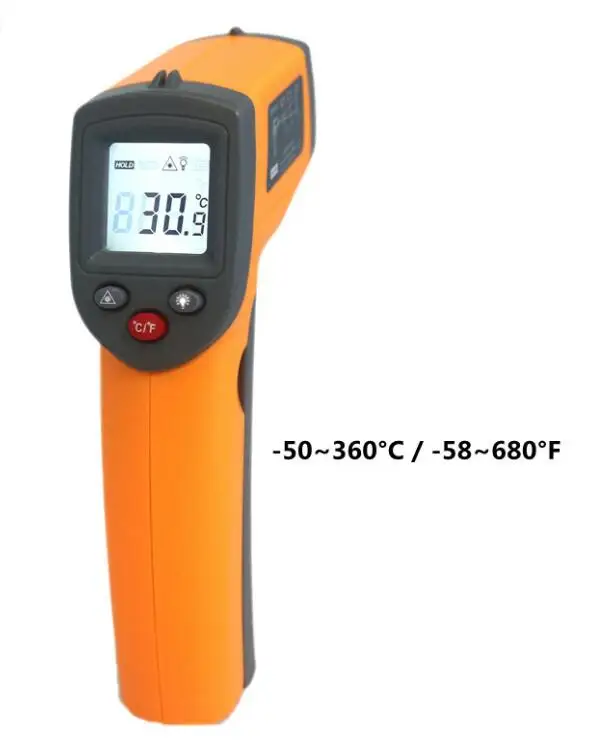 laser temperature gun non contact infrared temperature sensor GS320 portable infrared