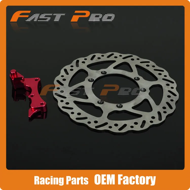 

270MM Front Brake Disc + Bracket for CR CRF CR125 CR250 CRF250R CRF250X CRF450X CRF450R  Enduro Dirt Bike Racing