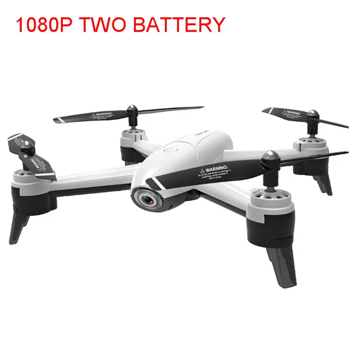 SG106 Wi-Fi FPV RC Дрон Квадрокоптер с оптической HD Двойная камера RC воздушный Квадрокоптер фотографии 3D трюк самолета позиционирования игрушки RTF для детей - Цвет: White