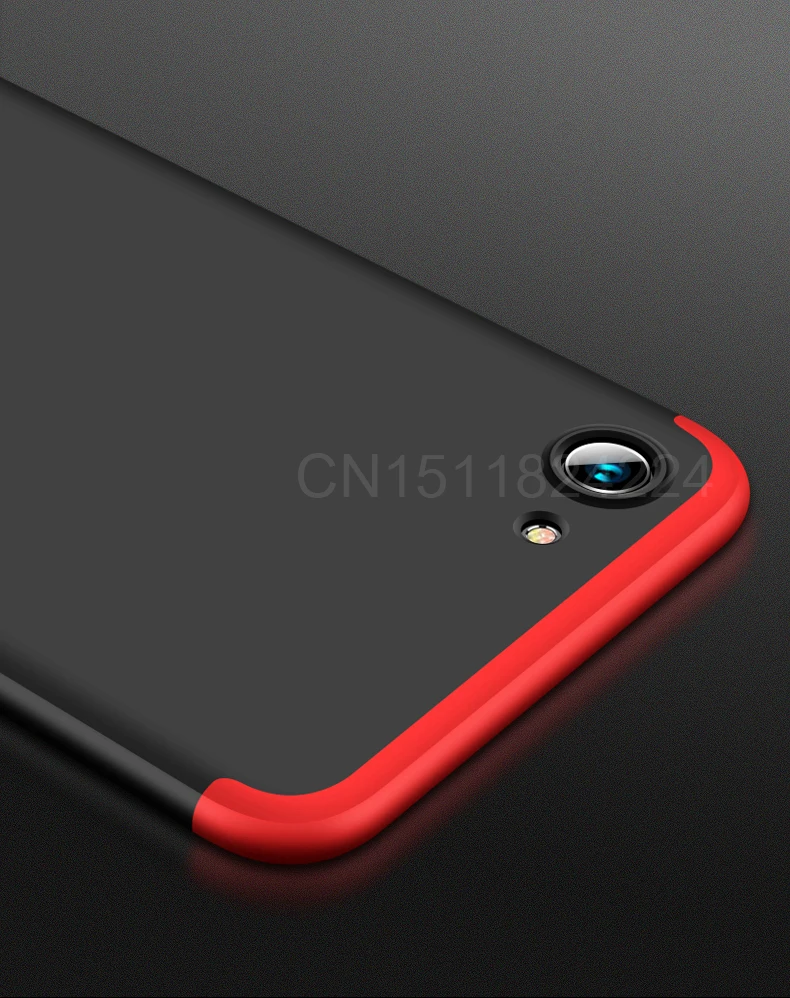 Y81 360 Degree For Vivo Y81 Case Full Body Cover Case PC Hard For Vivo Y81 Y 81 VivoY81 Cases With Tempered Glass 6 (5)