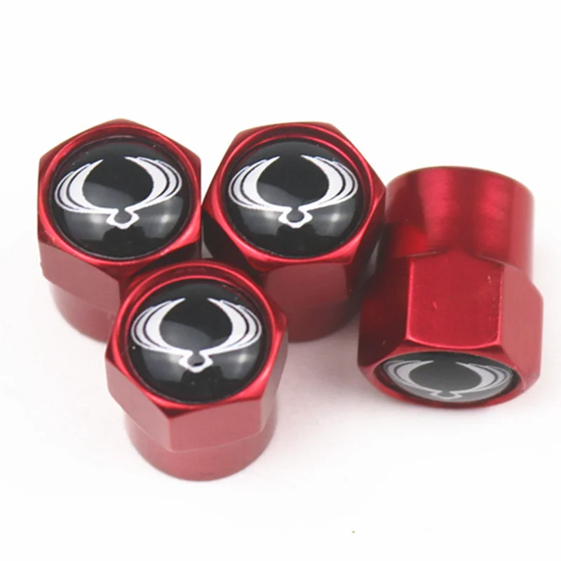

Excellent 4pcs/set New Car Tire Valve Caps For SsangYong Actyon Turismo Ssang Yong Rodius Rexton Korando Kyron Car Styling