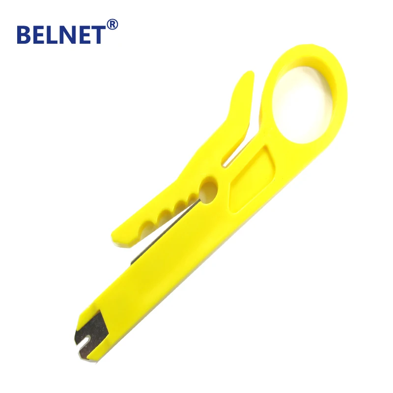 RJ45 CABLE STRIPPER CUTTING TOOL HAND HELD simple mini strippers network cable plier yellow UTP cable cutter stripper RJ45 ht11