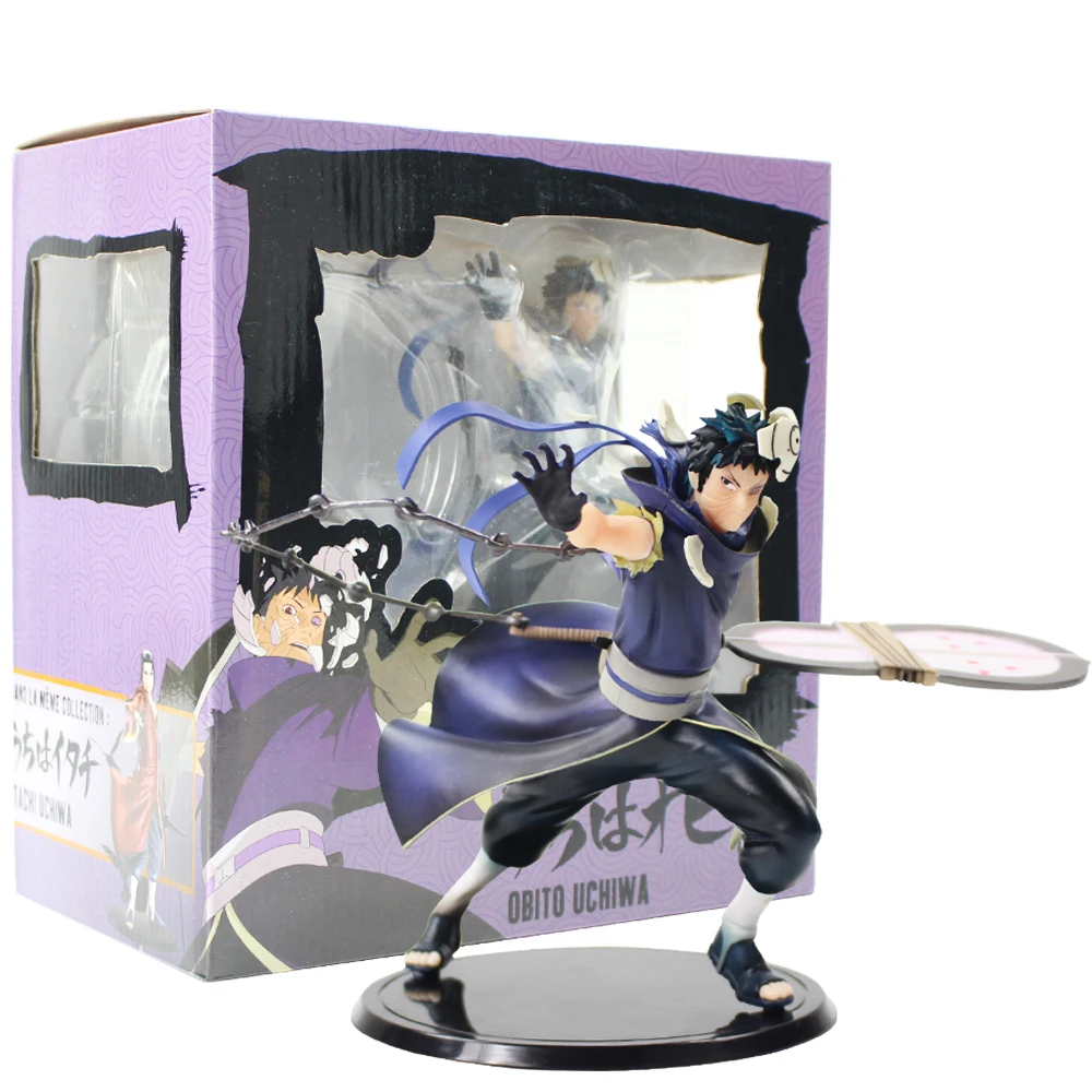

16cm Anime Naruto Shippuden Uchiha Obito PVC Action Figure Collectible Model Toys Christmas Gift For Kids
