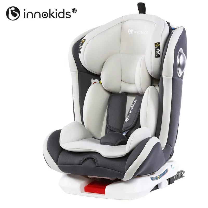 Детское автомобильное безопасное сиденье 0-4-6-12 лет, детское автомобильное сиденье, регулируемое на 360 градусов вращающееся кресло-трансформер ISOFIX и защелка, купон на 5 долларов США