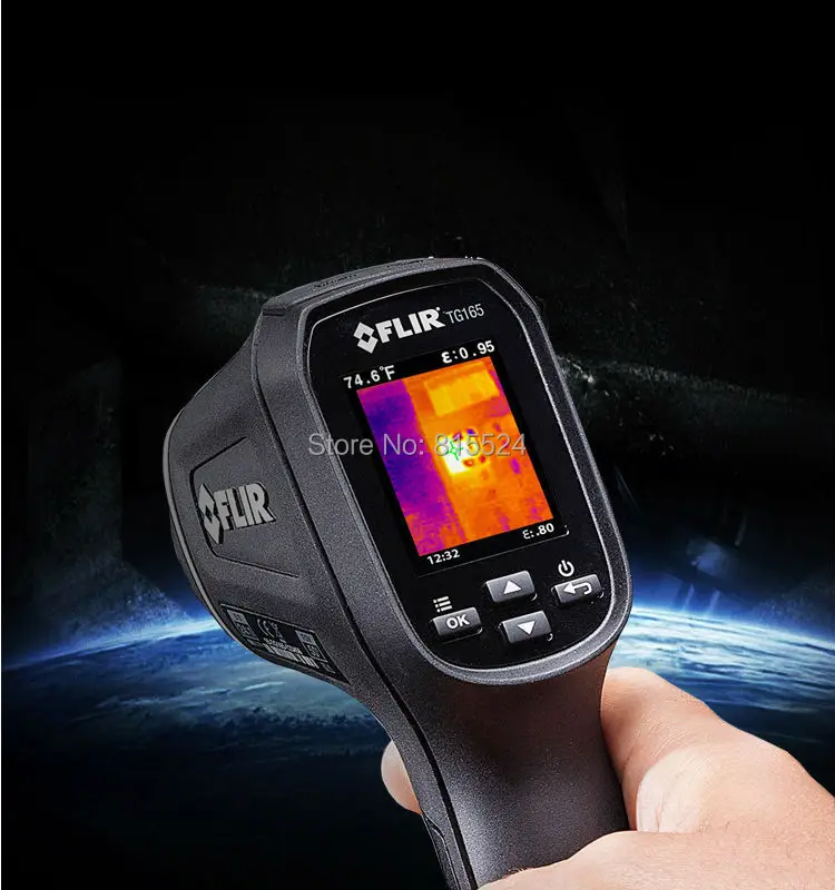 Flir TG165 ИК термометр дешевле тепловизор с 80x60 диапазон разрешения-25 до 380C