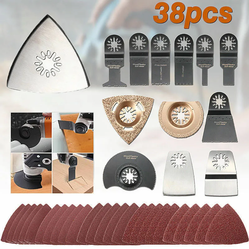 

Oscillating Power Tools Saw Cutter Multitool Scraper Grinding Accessories Parts
