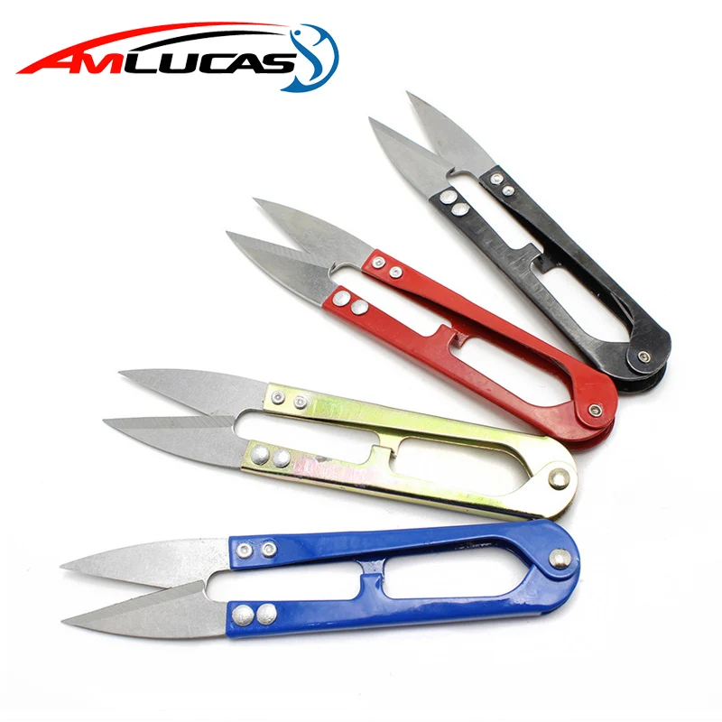 

1pcs Stainless Steel Fish Use Scissors Accessories Mini Scissors For Fishing Sewing Scissors Fishing line cutter tools WE279