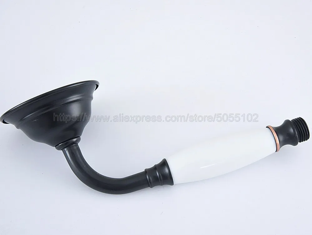 Black Oil Rubbed Brass Bathroom Hand held Shower Head for Shower Faucet Telephone Style Hand Held Shower Head zhh064
