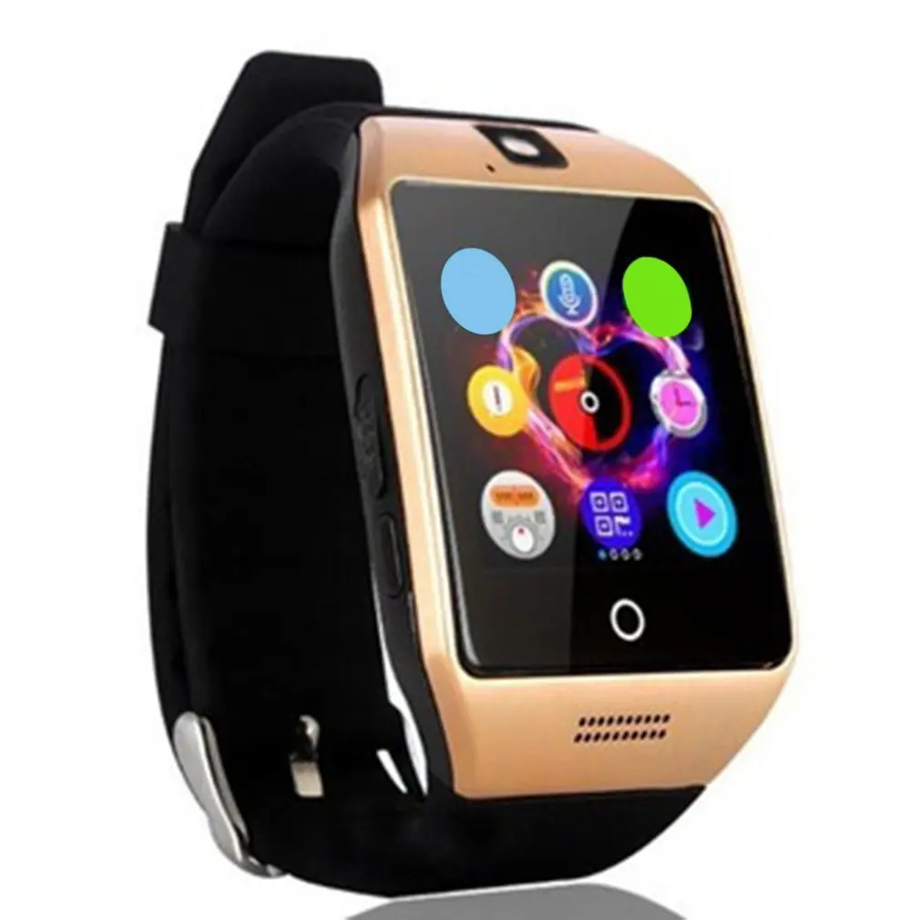 Смарт часы Smartch NFC Q18S Arc с sim картой TF Bluetooth подключение для iphone умные телефона на