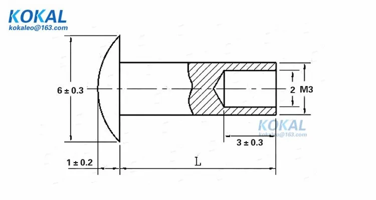 [Fe-m3* 25] 100 шт. высокого качества двери, окна ролик и оборудования заклепки полые M3 серии заклепки M3* 25 мм