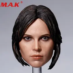 Rogue One: A Star Wars Story 1/6 масштаб женский Jyn Erso Фелисити Джонс головы Scuplt для 12 дюйм(ов) фигурку аксессуар