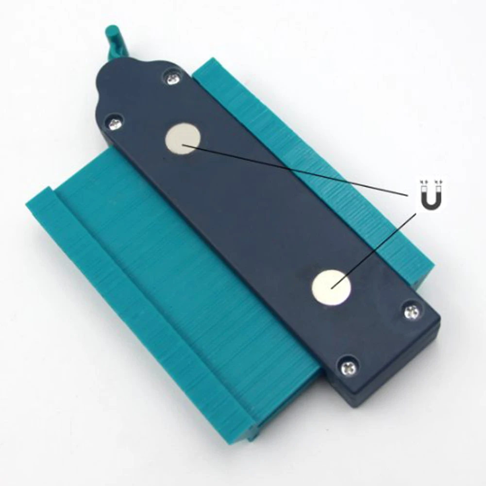 5 Inch/130mm Laminate Accurate Duplicator Outline Self Locking Fine Tooth With Magnetic Easy Cutting Contour Copy Profile Gauge |
