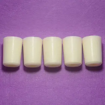 

35# Tapered Silicon Bung Stopper,Test Tube Hollow Plug Intake Hose,5PCS/LOT