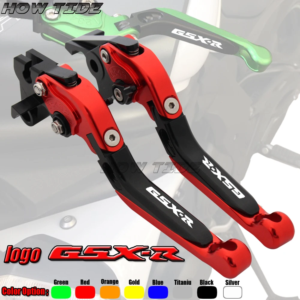 

For SUZUKI GSXR125 GSX R 150 GSX-S125 GSXS 150 CNC 17 18 Aluminum Extendable Brake Clutch Levers Foldable Motorcycle Accessories