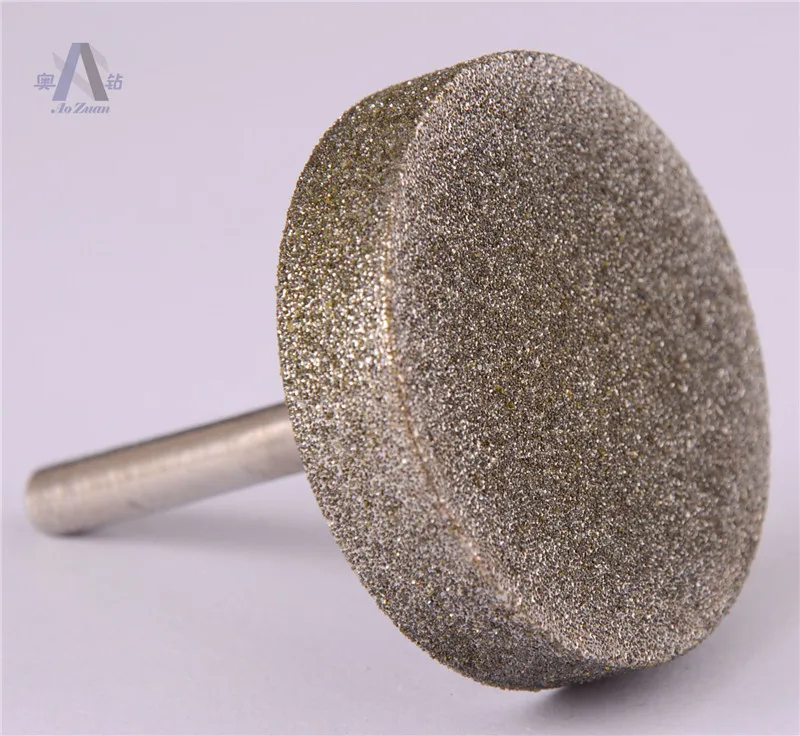 

90mm 1 PC Grit 80 Diamond Coated Cylinder Head Cylindrical Mounted Points Grinding Bit Diamond Rotary Bur