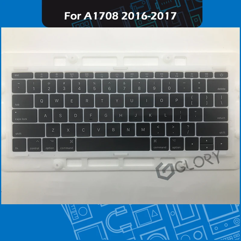 Ноутбук A1708 Keycaps US Layout для Macbook Pro retina 1" A1708 замена крышки клавиатуры Late Mid