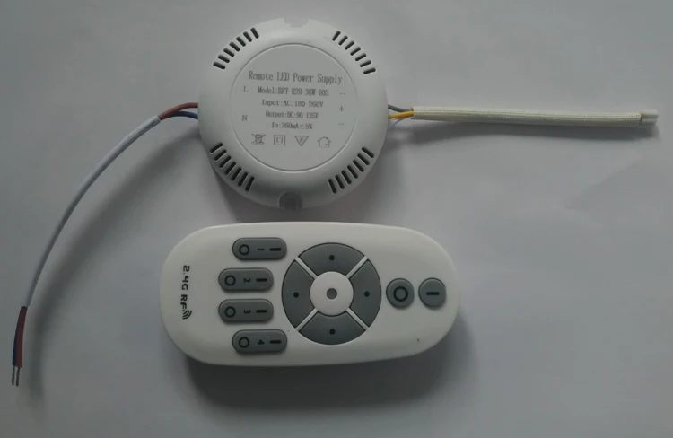 

2015 LED Remote Control Dimmer 2.4G rgb led controller Wifi Dimming Adjustable Color led dimmer 18-36W For Ceiling Light
