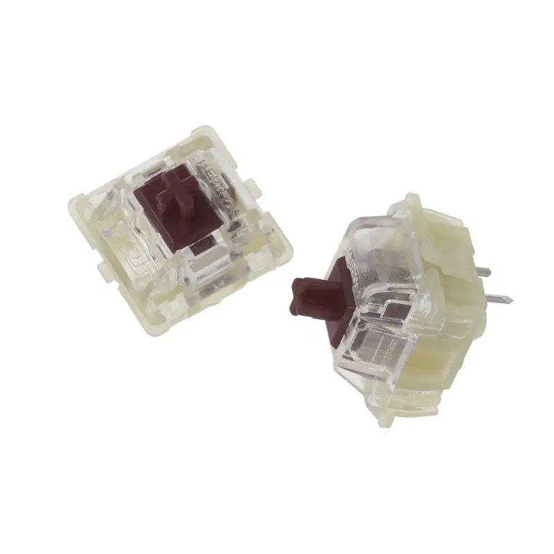 2 шт. оригинальный SMD RGB Cherry MX переключатели 3pin Foot коричневый переключатель