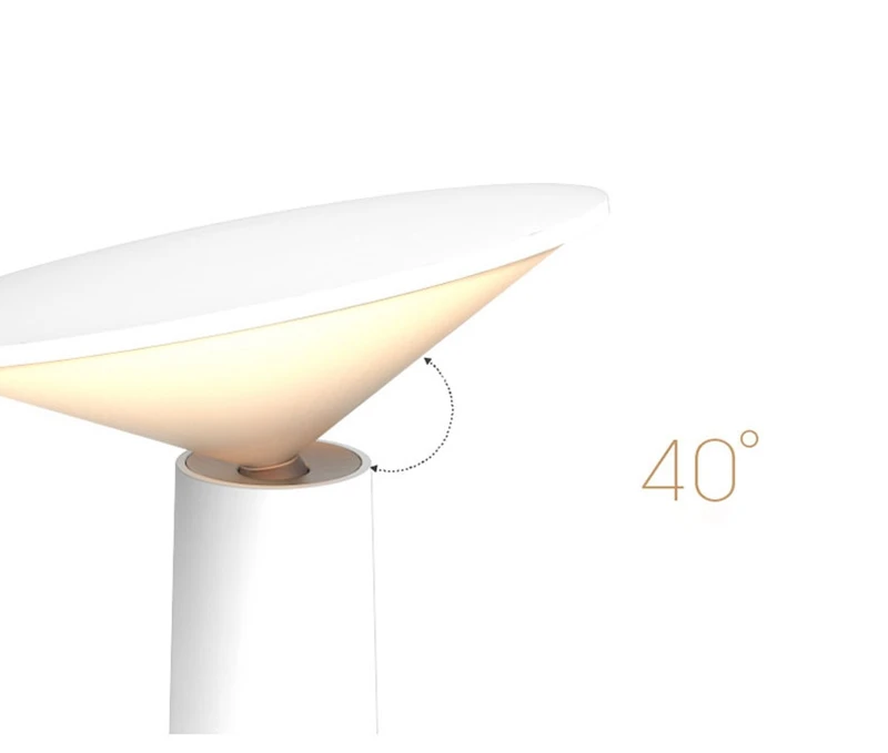 Modern ABS Eye Protection Desk Night Light USB LED Students Reading Book Light Touch Sensor Flexible LED White Black Table Lamp (3)