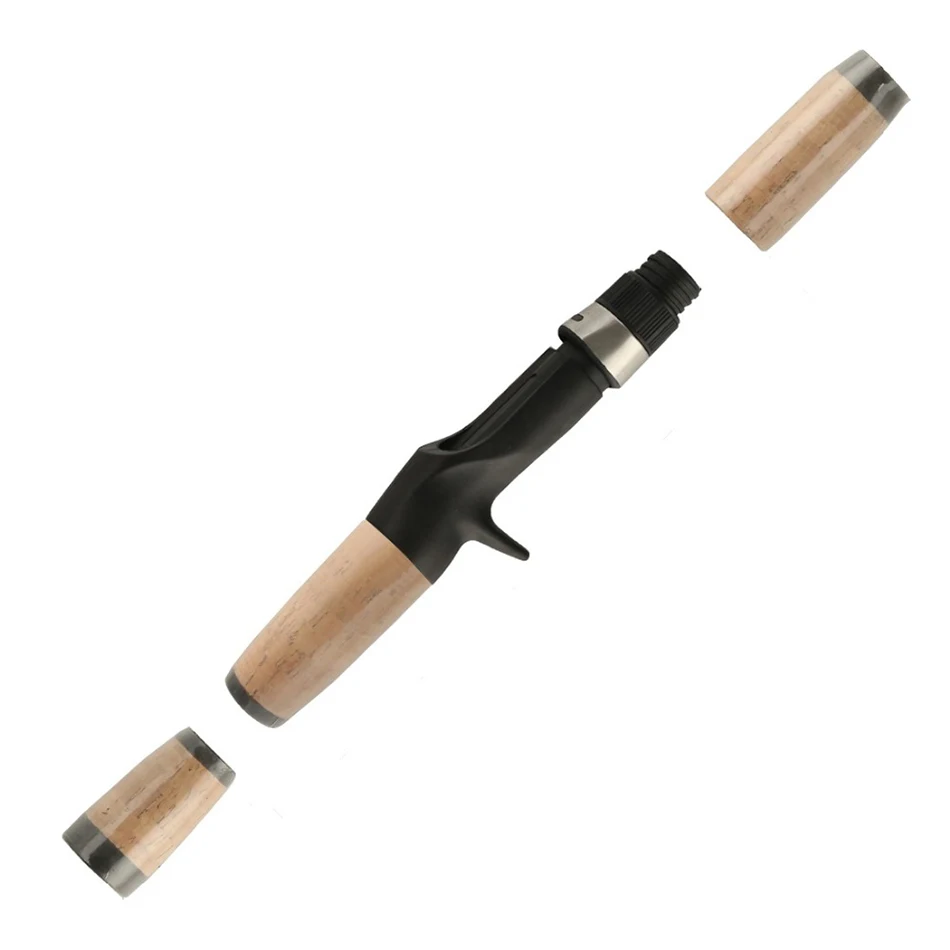 

1set kit/pack 4Sections EVA material faked cork rod handle grip plus casting reel seat rod DIY repair refit combo set kit parts