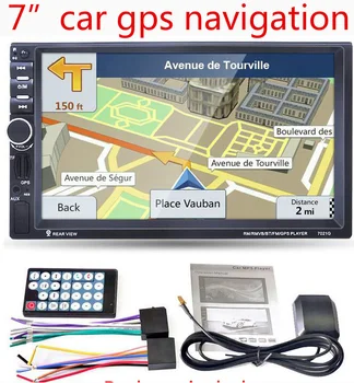 

2DIN LCD Colorful Display Car Bluetooth Audio 7" GPS HD Radio In Dash Touch Screen Stereo MP3 MP5 Player USB