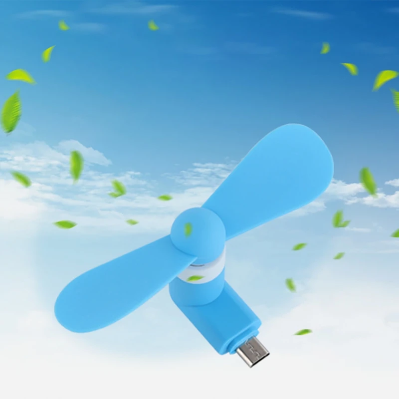 Портативный вентилятор охлаждения для телефона Android портативный бесшумный USB кулер Plug-and-play