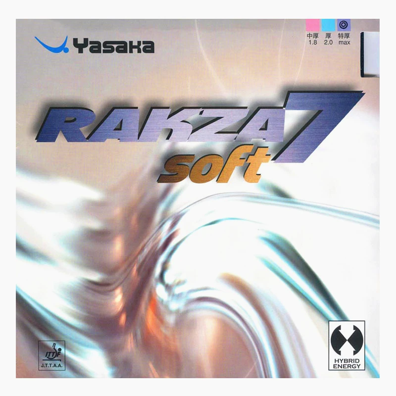 Мягкая резиновая насадка для настольного тенниса YASAKA ZA rak7 + насадки петли с