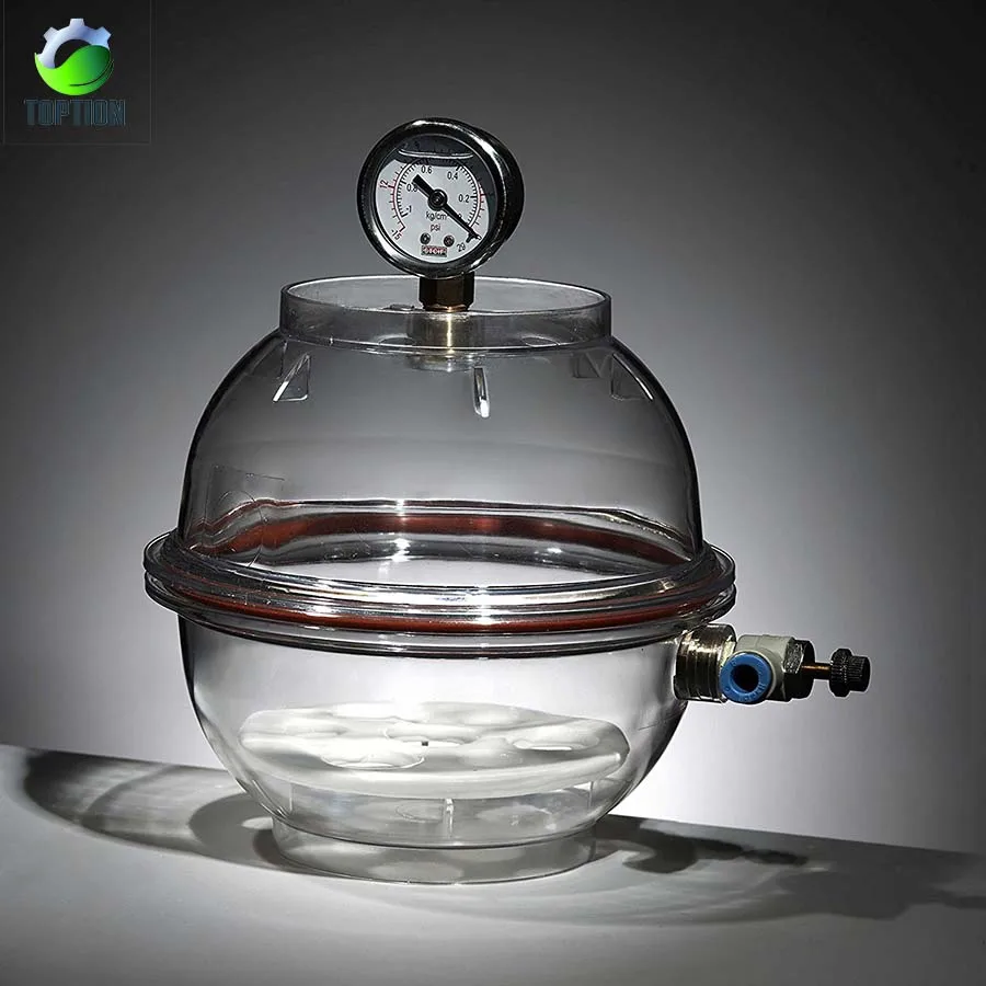 150mm Constant Temperature Electric Heating Vacuum Desiccator, Lab