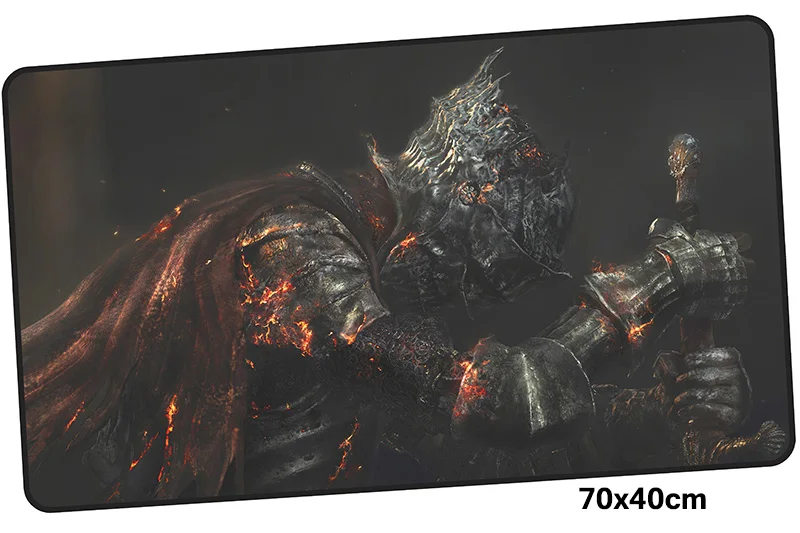 Коврик для мыши dark souls, геймер, 700x400 мм, коврик для мыши notbook, большой игровой коврик для мыши, большой куполообразный коврик для мыши, стол для компьютера, padmouse - Цвет: Size 700x400X2MM