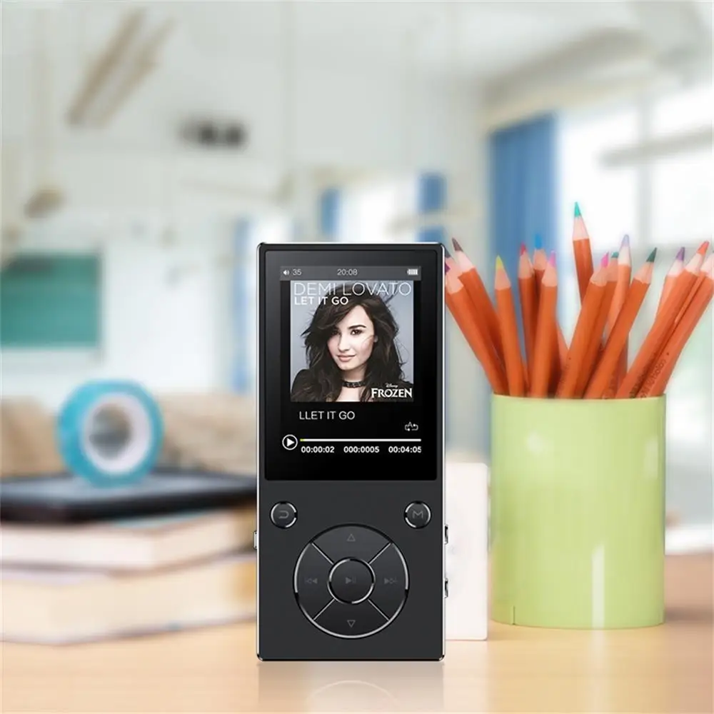 Bluetooth mp3 ruizu C11 music player built-in speaker with 2.4-inch TFT screen lossless sound player, support up to 128GB SD car zune mp3 player